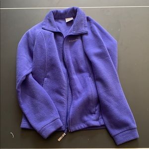 Blue Columbia Zip up Jacket